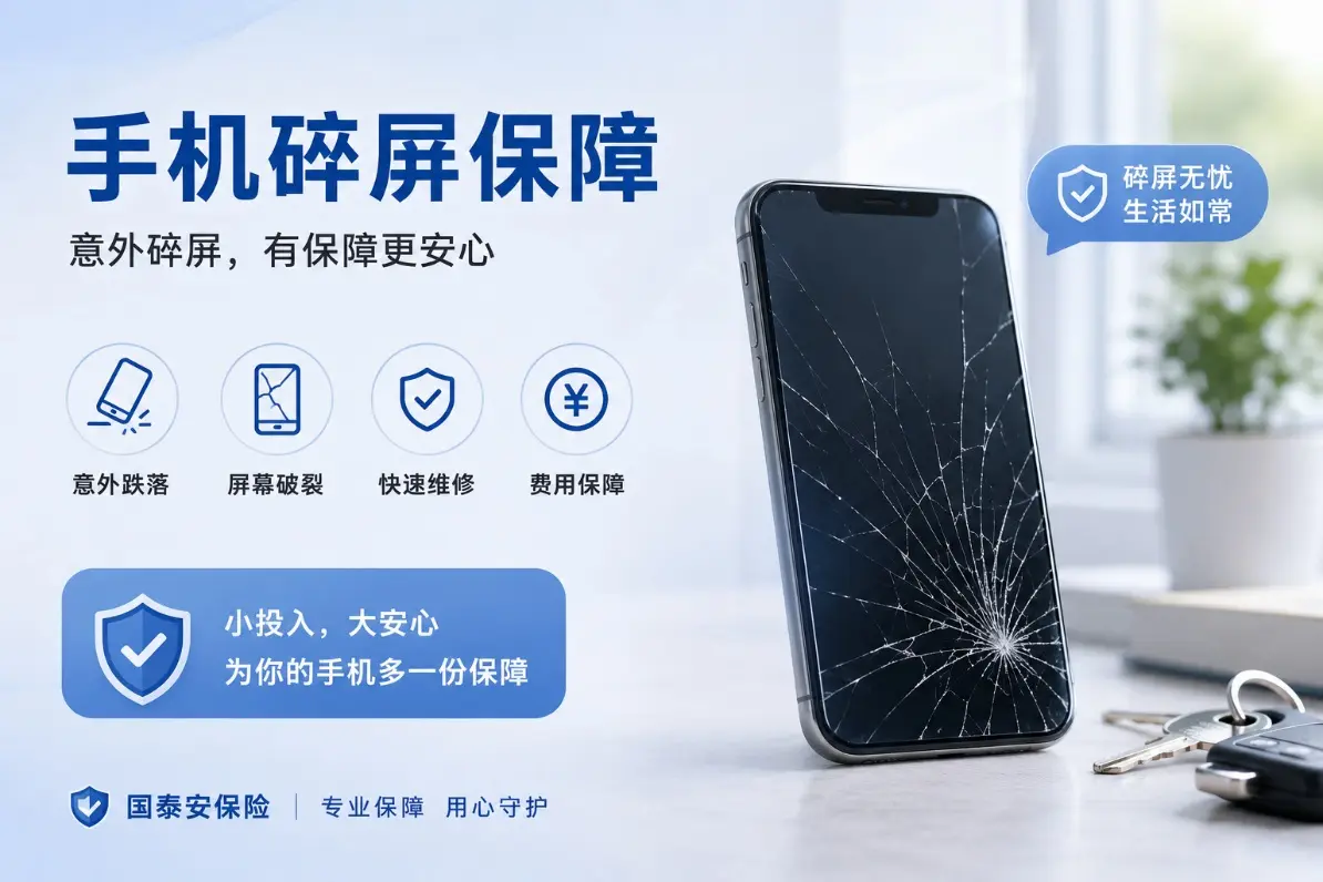 新手机刚买两个月，掉地上屏幕碎了：碎屏保障能赔吗？